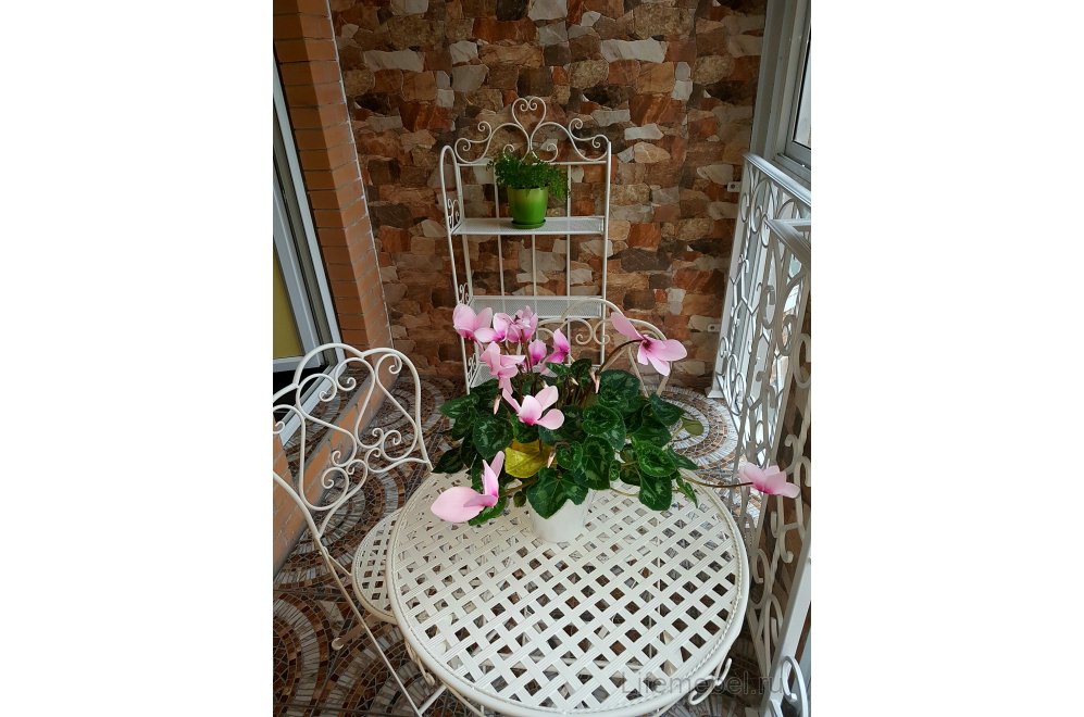Складной стол Patio/Патио белый