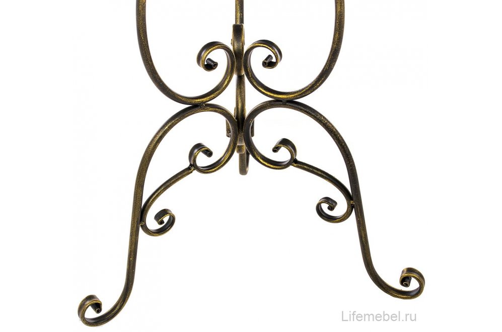 Столик круглый Бриз бронзовый