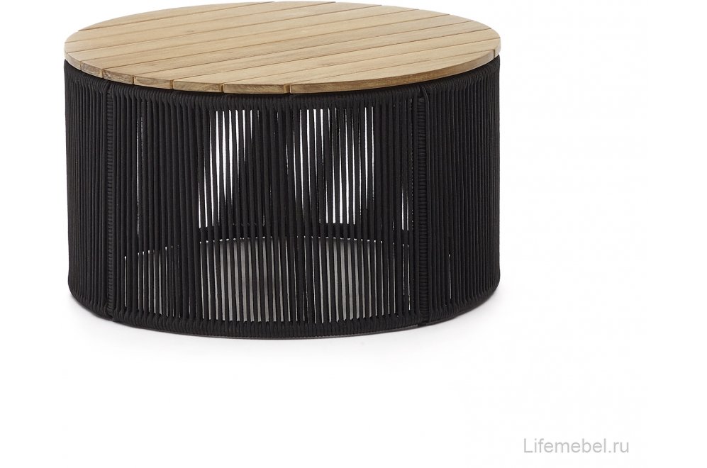 Журнальный столик Dandara натуральный / черный