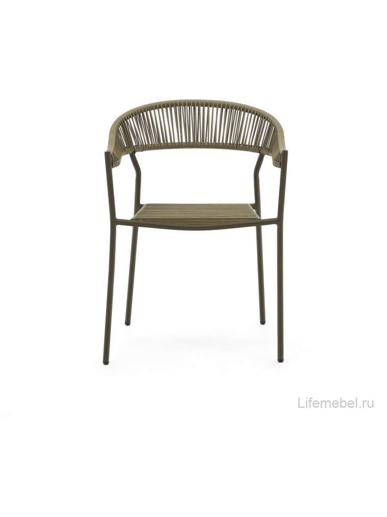 Металлический стул Futadera зеленый