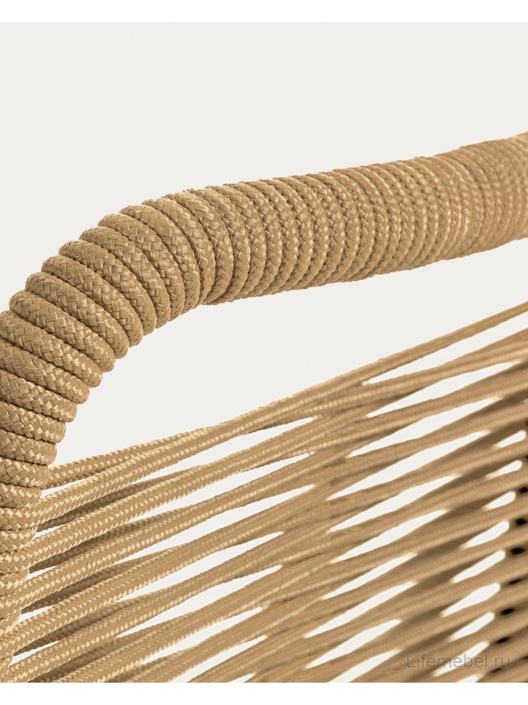 Металлический стул Glenville бежевый