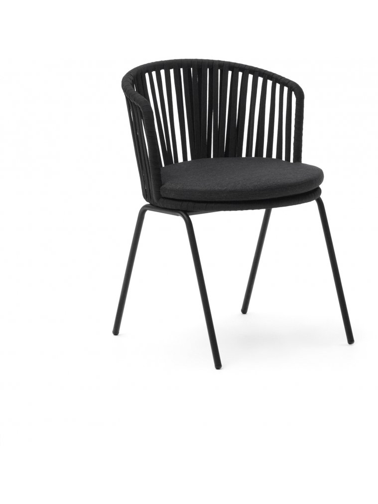 Металлический стул Saconca черный