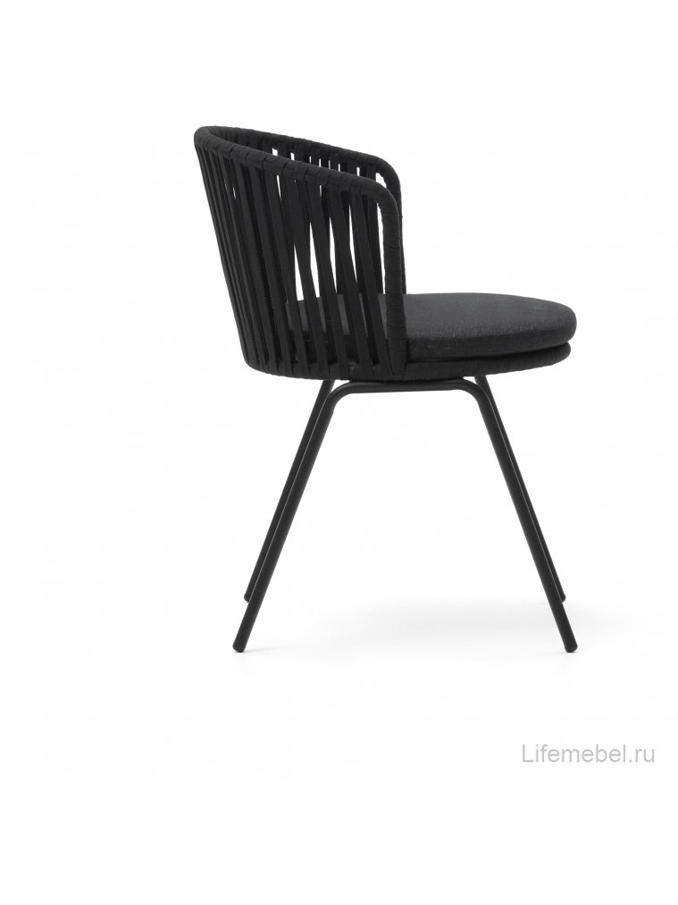 Металлический стул Saconca черный