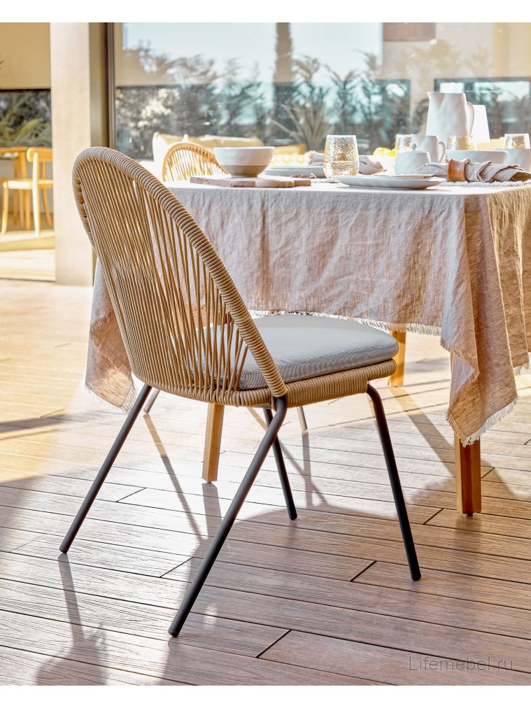 Металлический стул Stad бежевый