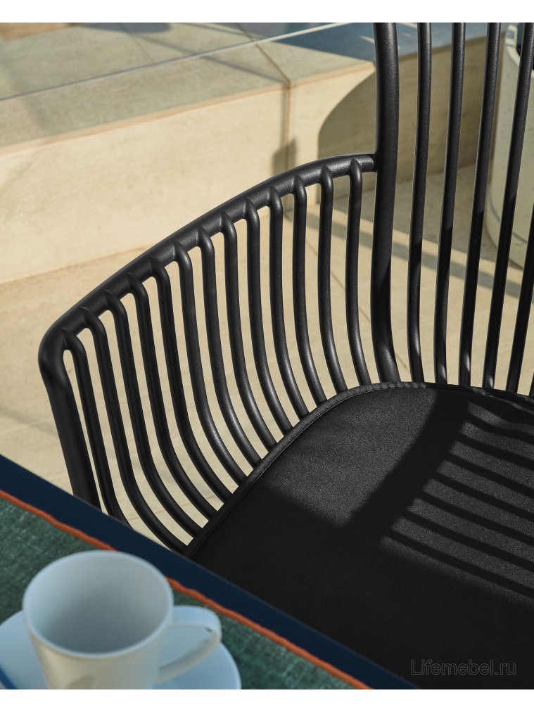 Металлический стул Surpika черный