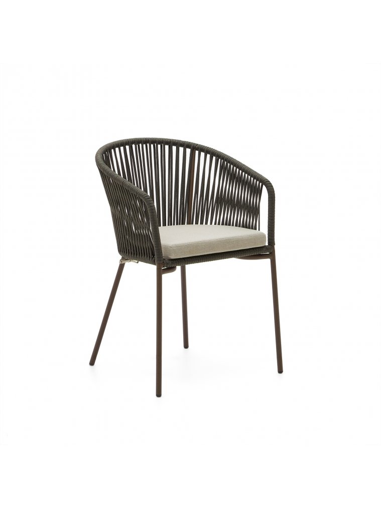 Металлический стул Yanet зеленый