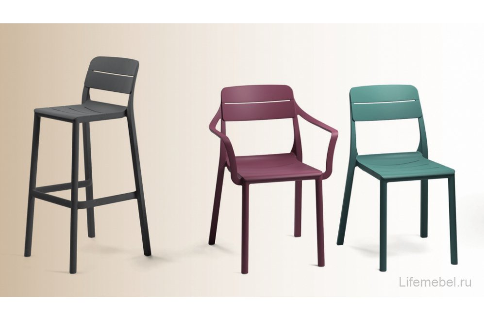 Кресло пластиковое Cassia бежевый