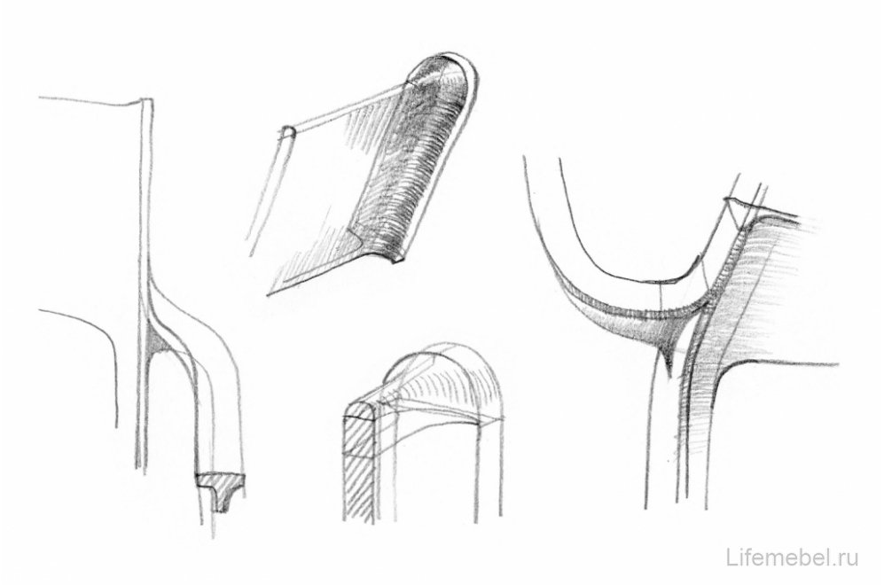 Кресло пластиковое Trill Armchair антрацит