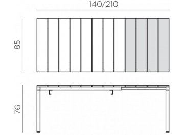 Пластиковый стол 003/4835910000