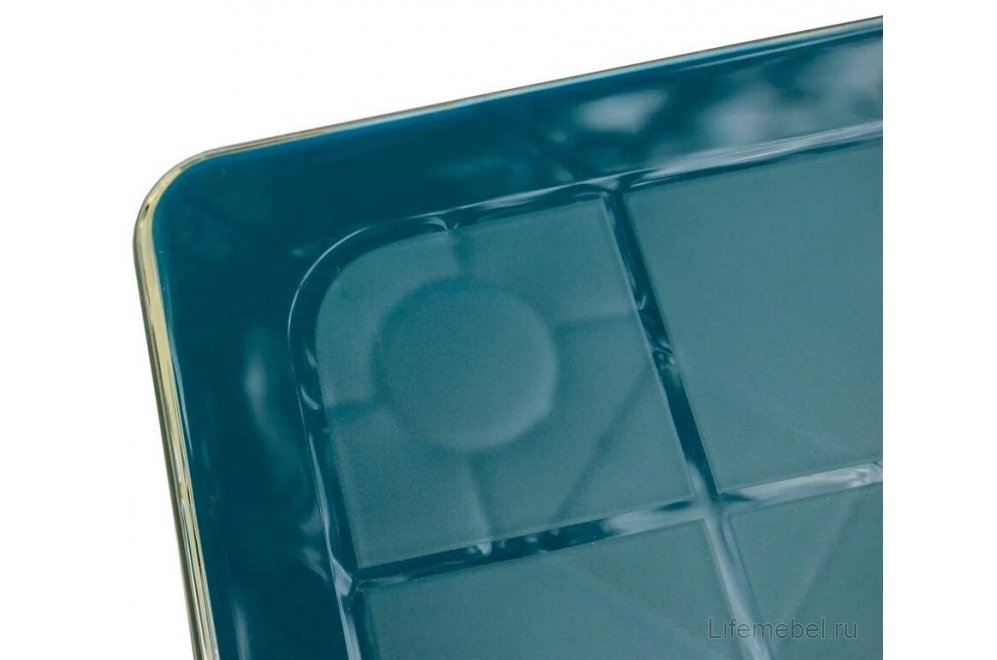 Пластиковый стол Луна зеленый