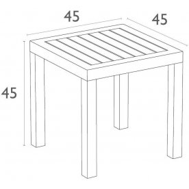 Пластиковый стол Ocean