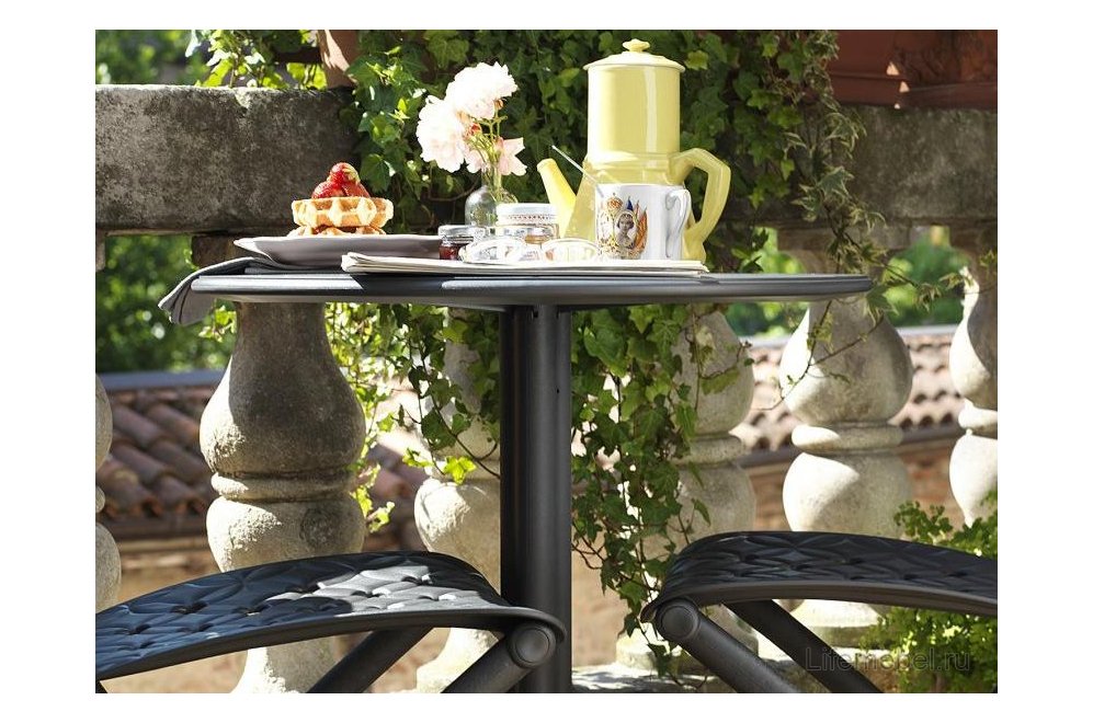 Пластиковый стол Spritz антрацит