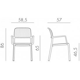 Пластиковый стул 003/4024216000