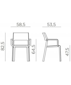 Пластиковый стул 003/4025056000