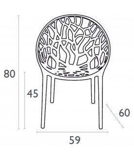 Пластиковый стул 234/052-0340