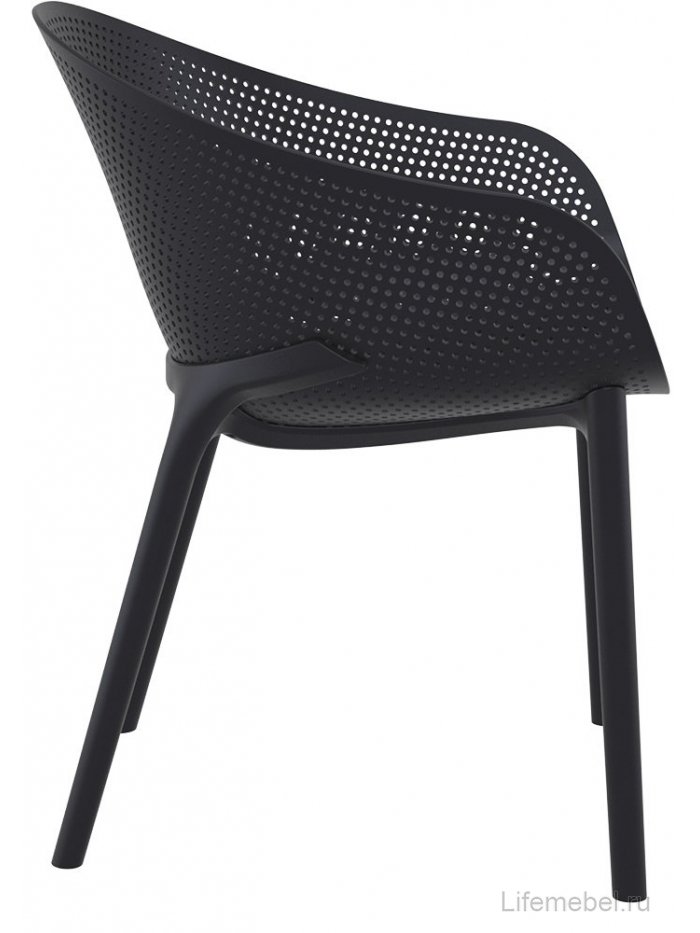 Пластиковый стул 234/102-9299 черный