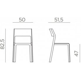 Пластиковый стул 003/4025353000
