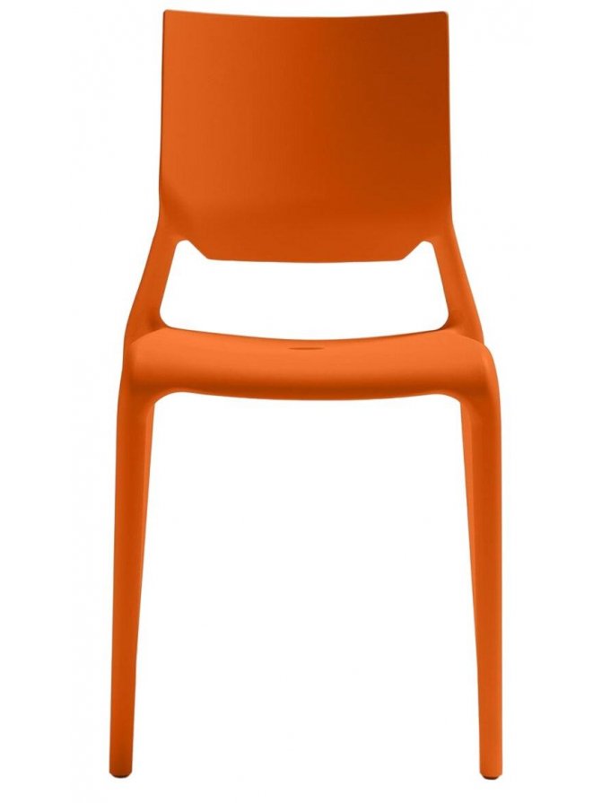 Пластиковый стул 005/231930 оранжевый