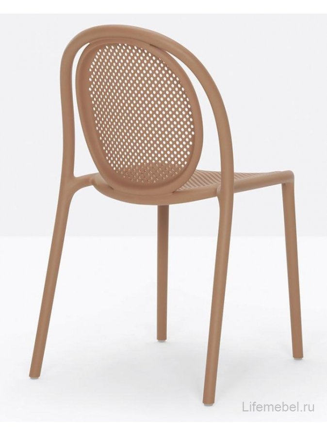 Пластиковый стул 015/3730TE терракотовый