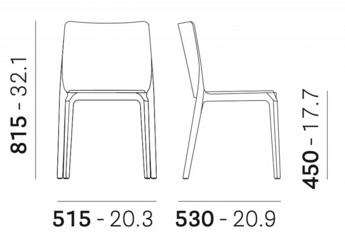 Пластиковый стул 015/640SA песочный