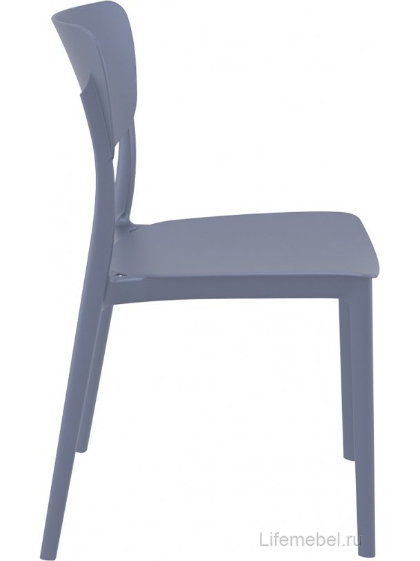 Пластиковый стул 234/127-8049 темно-серый
