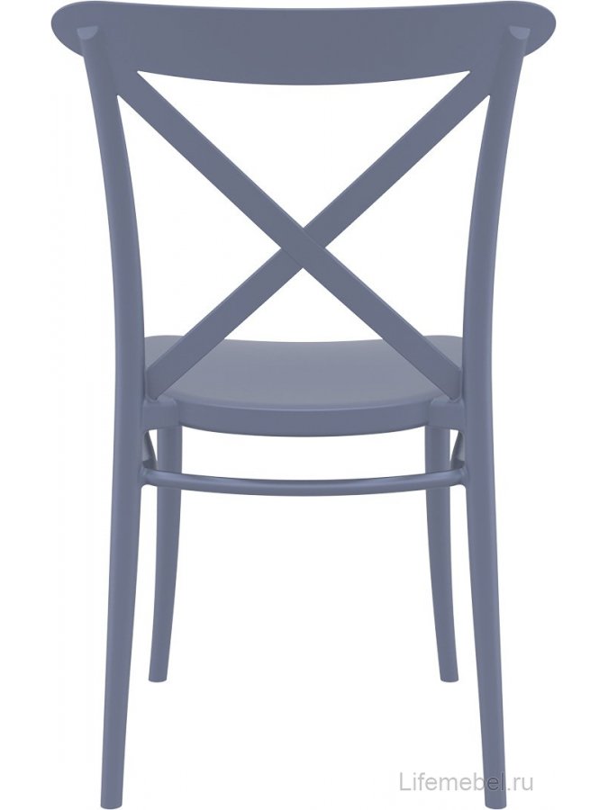 Пластиковый стул 234/254-9169 темно-серый