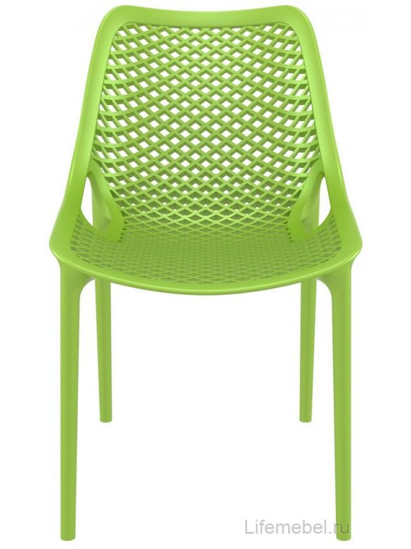 Пластиковый стул Air зеленый