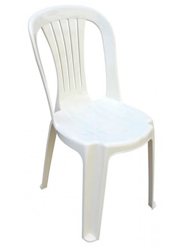Пластиковый стул Алания белый