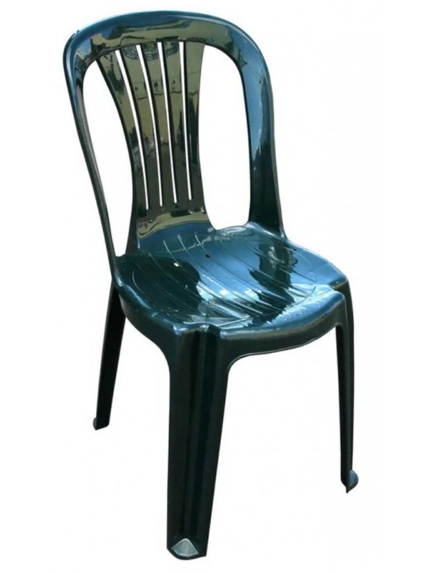 Пластиковый стул Алания зеленый