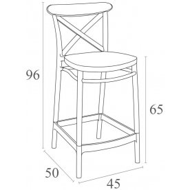 Пластиковый стул Cross