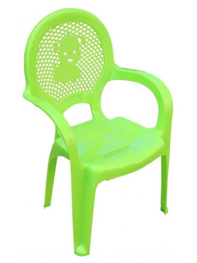 Пластиковый стул Детский салатовый