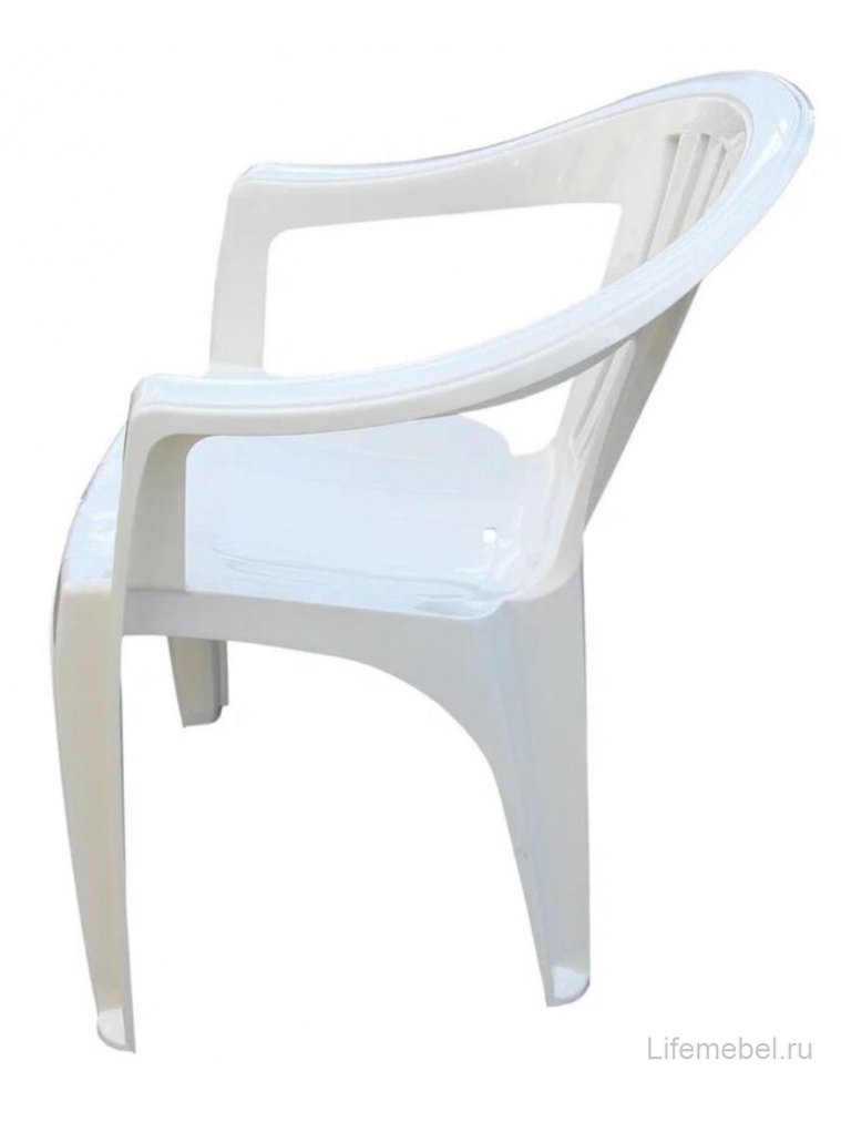 Пластиковый стул Эфес белый