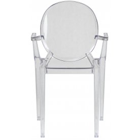 Пластиковый стул 801-LMZL Louis Ghost