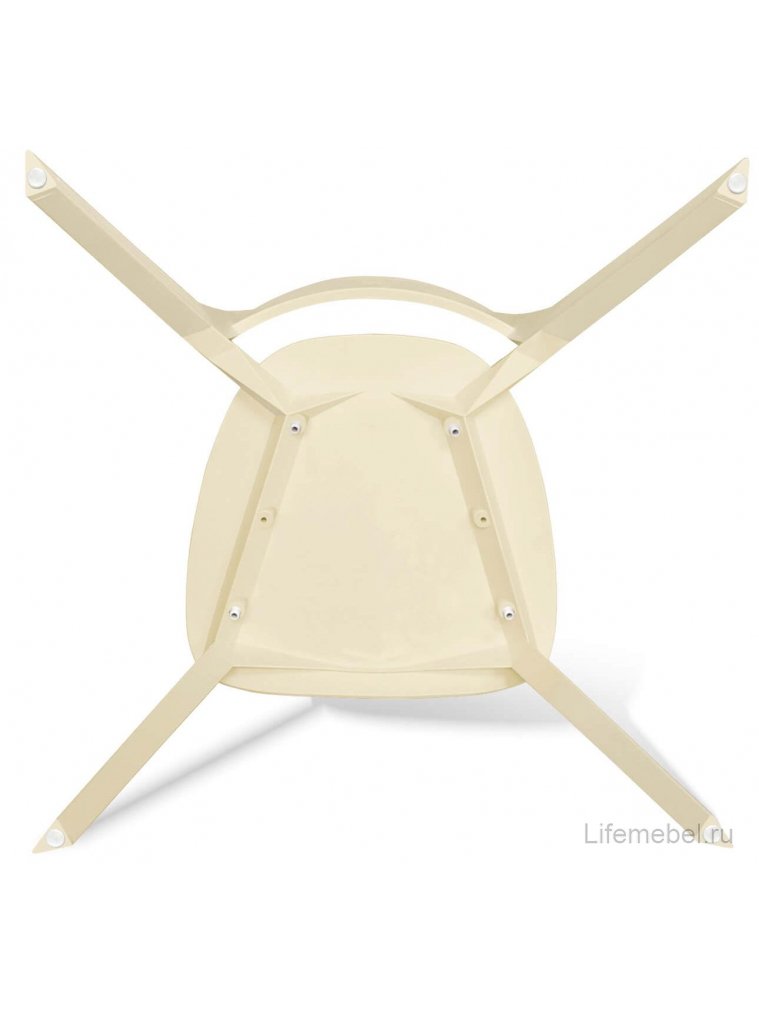 Пластиковый стул Luna бежевый