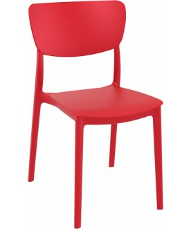 Стул пластиковый Monna красный