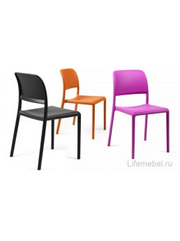 Стул пластиковый Riva Bistrot антрацит