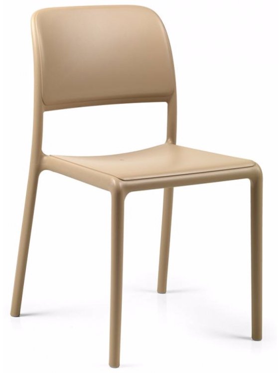 Пластиковый стул Riva Bistrot бежевый