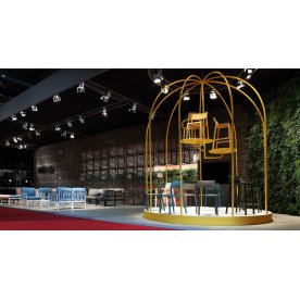 Стул пластиковый Trill Bistrot антрацит