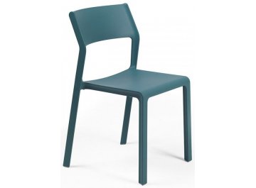 Стул пластиковый Trill Bistrot бирюзовый