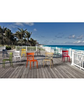 Стул пластиковый XSera-S песочный