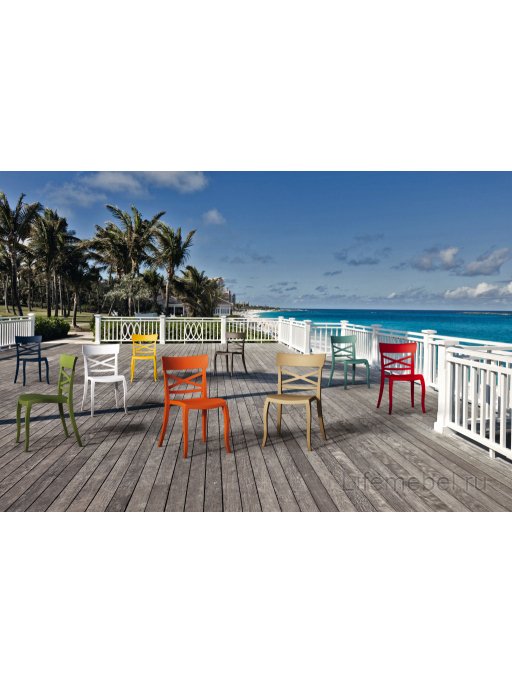 Стул пластиковый XSera-S песочный