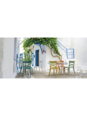 Стул пластиковый XSera-S красный