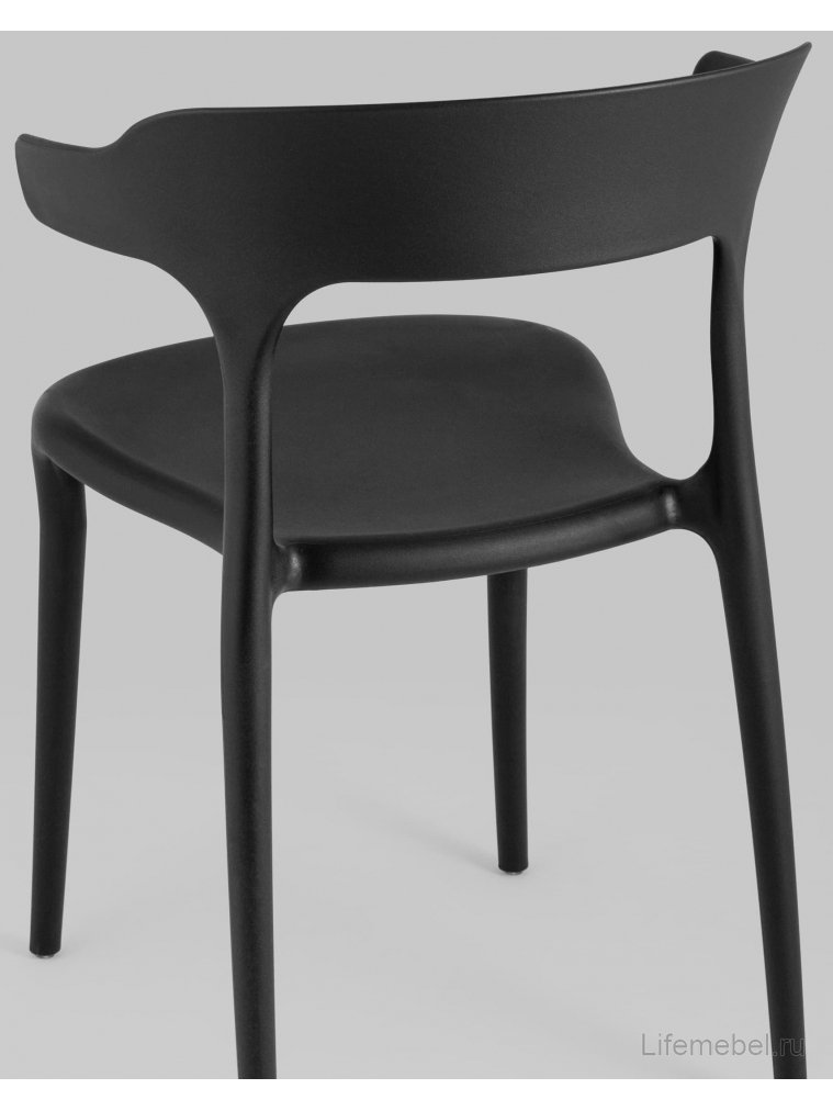 Пластиковый стул Марли черный