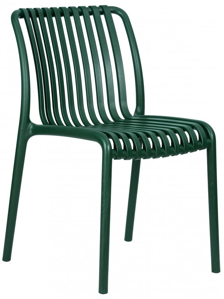 Пластиковый стул Walter темно-зеленый