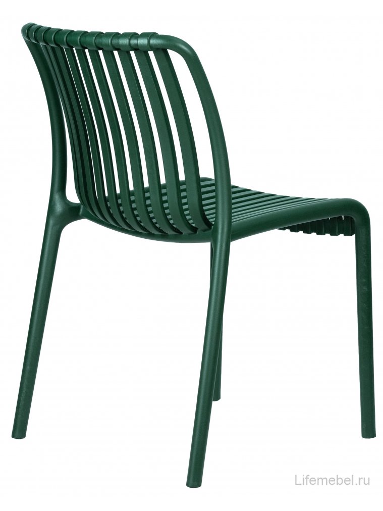 Пластиковый стул Walter темно-зеленый