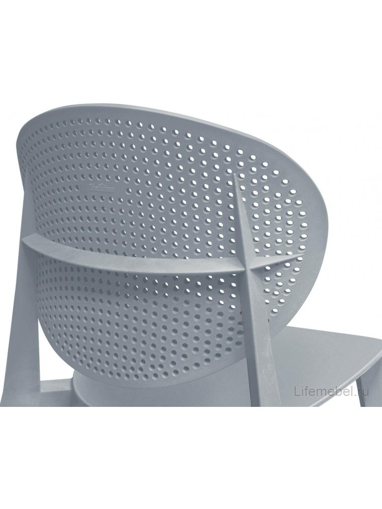 Пластиковый стул SHT-S111 серый