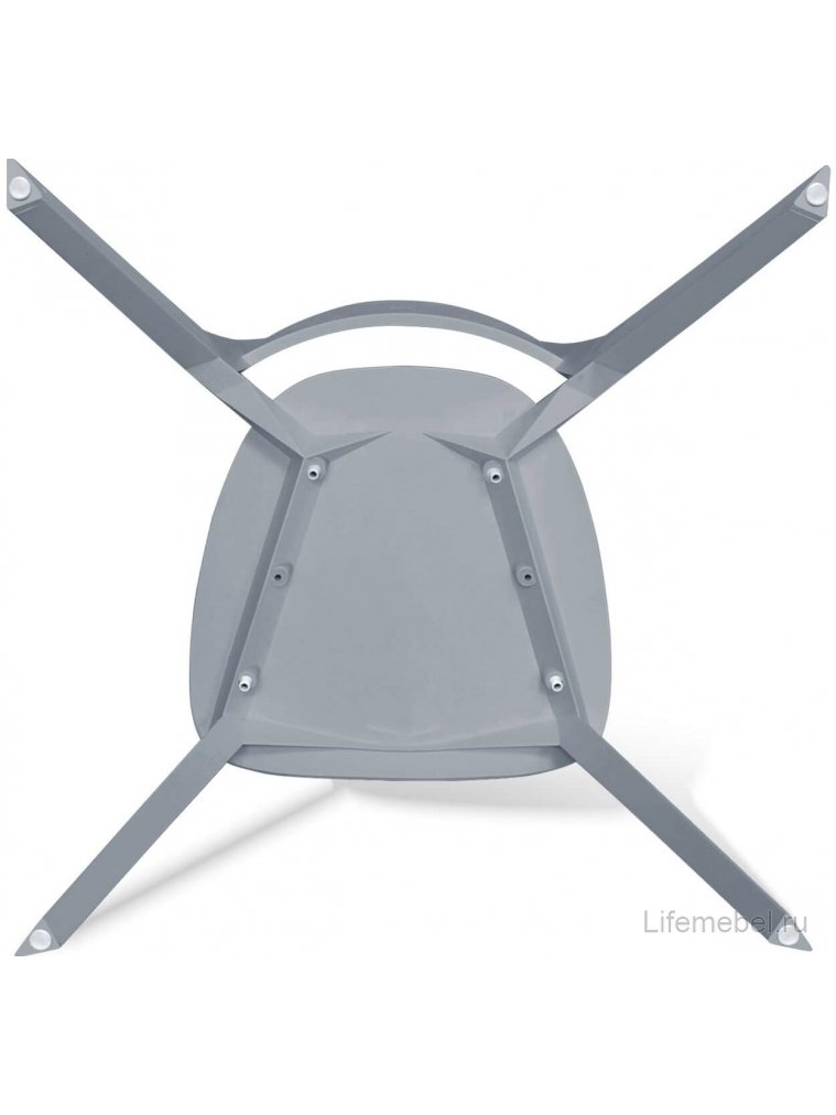 Пластиковый стул SHT-S111 серый