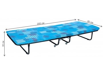 Раскладушка Leset Модель 206 с матрасом