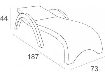 Шезлонг 234/GS1009/1/ANT