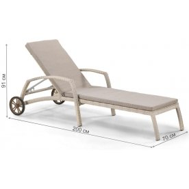 Шезлонг A35C2-W85